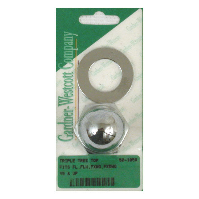 Gardner-Westcott Fork Stem Nut, Acorn – 2002–2008 V-Rod