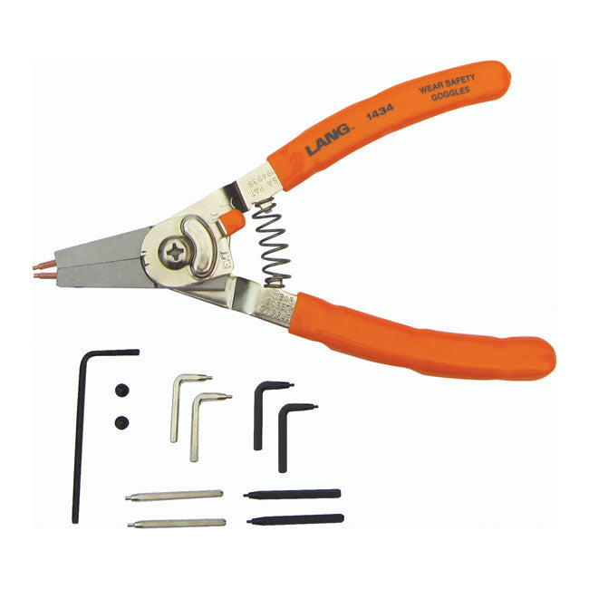 Lang Tools '' Quick Switch'' #1434 Large Retaining Ring Plier – Universal