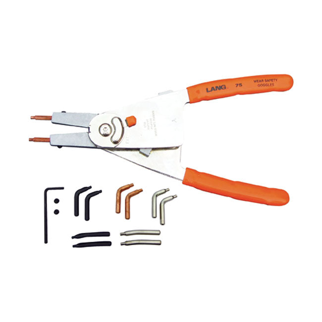 Lang Tools '' Quick Switch'' #75 Large Retaining Ring Plier – Universal