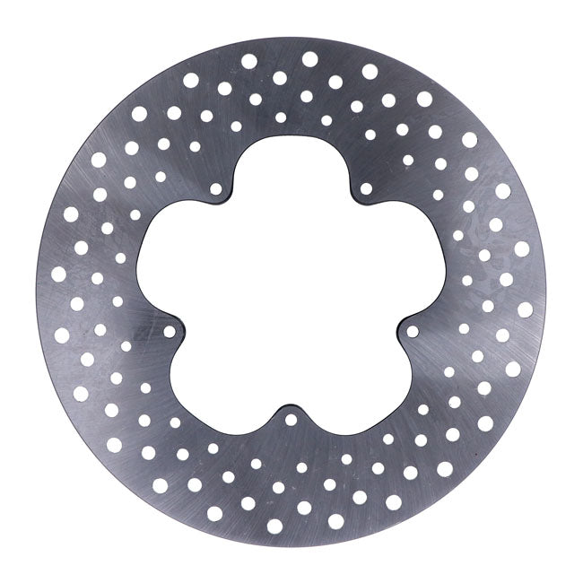 MCS Brake Rotor Stainless Drilled 11.5" – 1974–1977 FX; XL Sportster