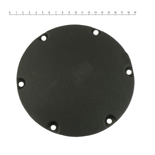 MCS Derby Cover, OEM Style Domed. Matte Black – OEM 34760-04 – 2004–2022 XL Sportster; 2008–2012 XR1200
