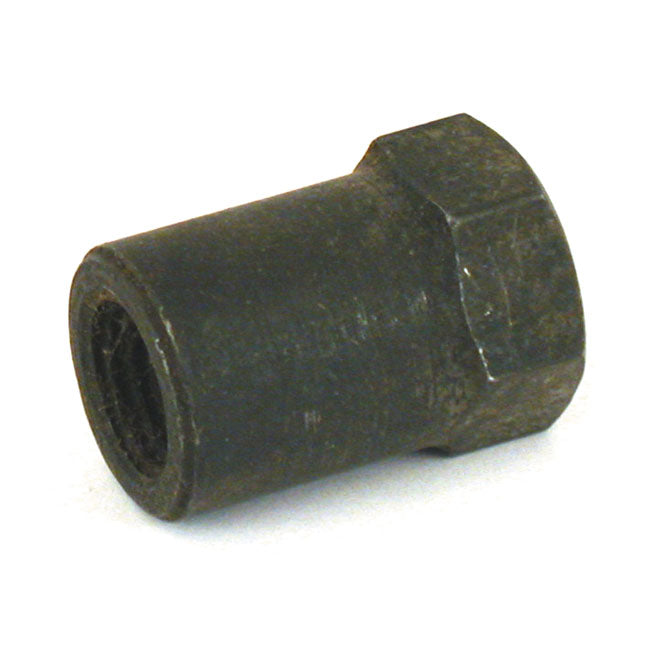 Samwel Nut. Left Front Floorboard Mount Rod. Black – 1938–1952 WL Flathead; G Servi-Car