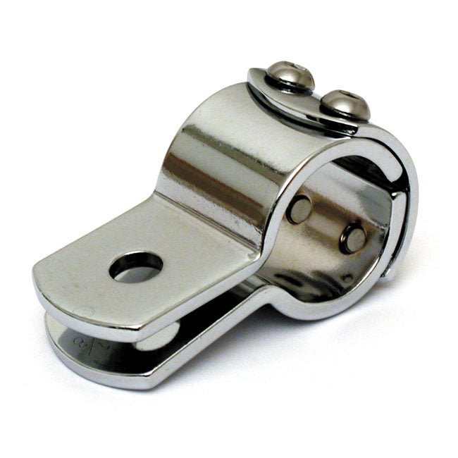 MCS 3-Piece Clamp 1-1/8" (28.6 mm). Chrome Steel – Round Tubes