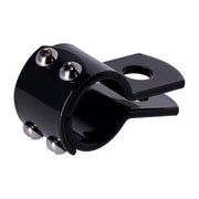 MCS 3-Piece Clamp 1-1/8". Black Steel – Round Tubes