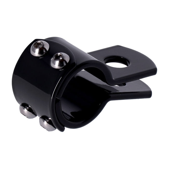 MCS 3-Piece Clamp 1-1/8". Black Steel – Round Tubes