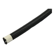 MCS Braided Hose 1/4" (6mm). Black Nylon