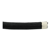 MCS Braided Hose 5/16" (8mm). Black Nylon