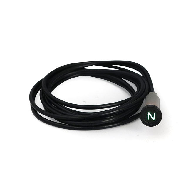 MCS 3/8 Indicator Light. Green, with ''N'' Neutral Symbol – 1991–2003 Various H-D Models