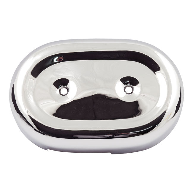MCS XL Sportster Air Cleaner Cover. Chrome, Smooth – 1988–2003 XL Sportster