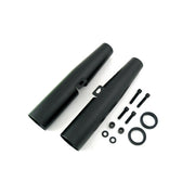 MCS Fork Shrouds for 39mm Forks. Black – 1988–2003 XL Sportster