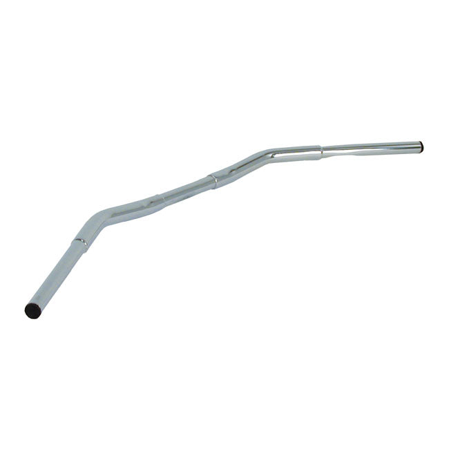 Highway Hawk 1-1/4" ''Fat Flyer'' Handlebar. Chrome – 1982–2022 H-D with 1" I.D. Risers