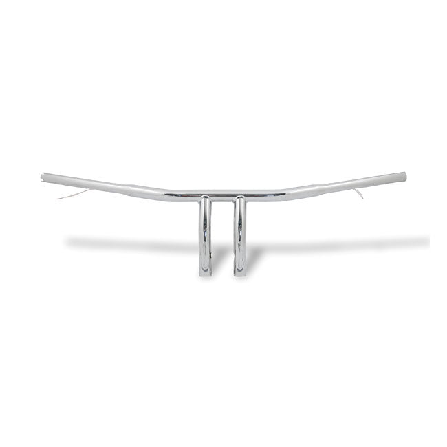 Highway Hawk 1-1/4" ''Fat Wishbone'' Handlebar. Chrome – 1982–2022 H-D with 3-1/2" Mount Bolt…