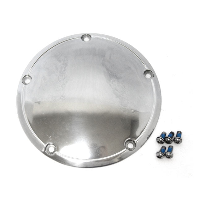 MCS Derby Cover, OEM Style Domed. Polished – OEM 25414-99 – 1999–2017 Dyna; 1999–2018 Softail…