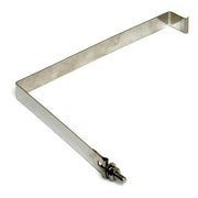 MCS Battery Hold Down Strap. Polished Stainless – 1967–1978 XLH Sportster (Electric Start)