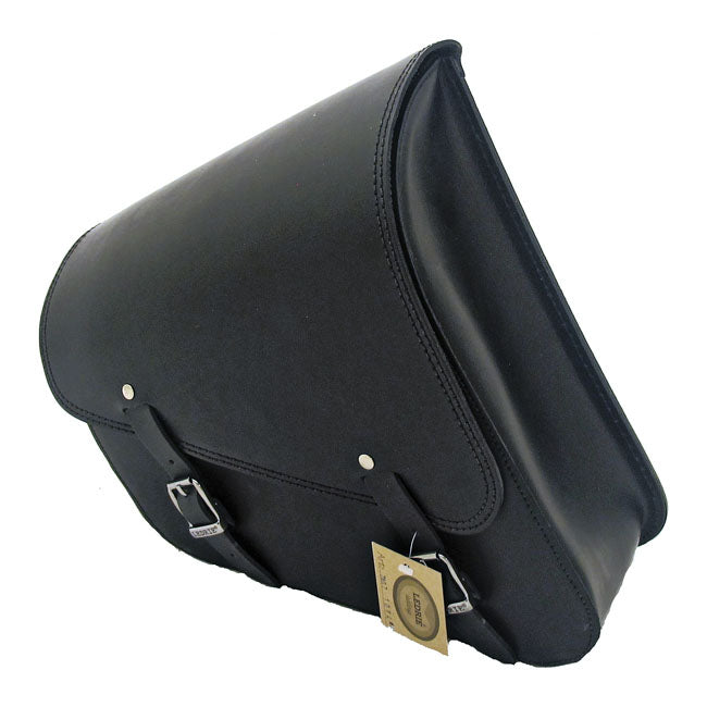 MCS Leather Swing Arm Bag Left, 12 Liter. Black – All XL Sportster; Suzuki: 08-Up C1800…