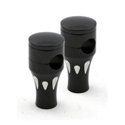 MCS Talon Aluminum Riser Kit, 3" Rise. Black – For 1" (25.4mm) Handlebars