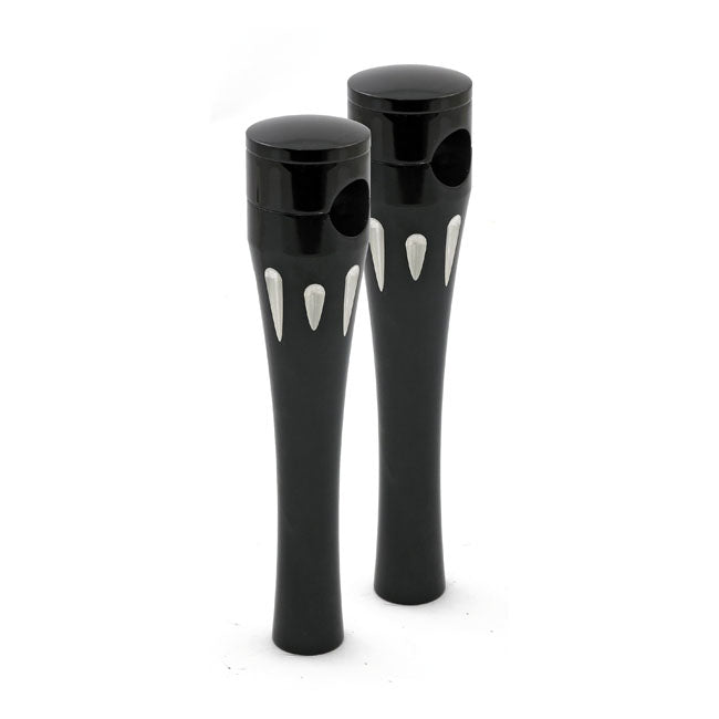 MCS Talon Aluminium Riser Kit, 8" Rise. Black – for 1" (25.4 mm) Handlebars