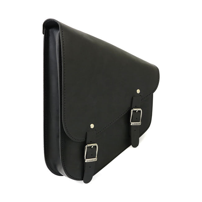 MCS Full Leather Swing Arm Bag Left, 9 Liter. Black – 1984–2017 Softail