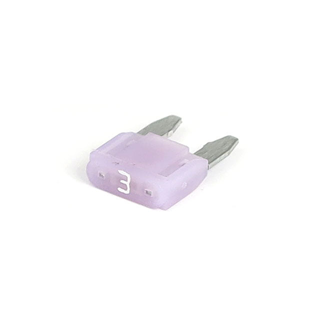 MCS Mini Fuse with LED Indicator. Violet. 3a – Universal