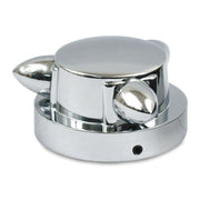 MCS Kromett, Gas Cap Cover Small. Chrome – 36-E73 Small H-D Gas Caps