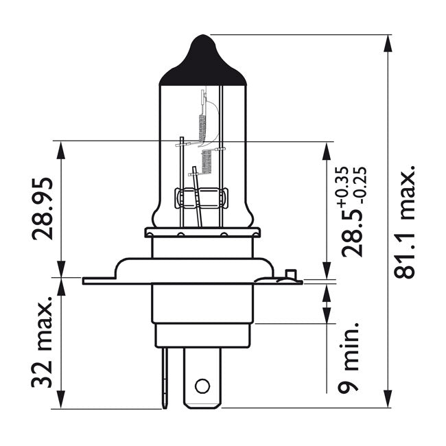 Philips Cityvision Moto Headlamp Bulb Hs1