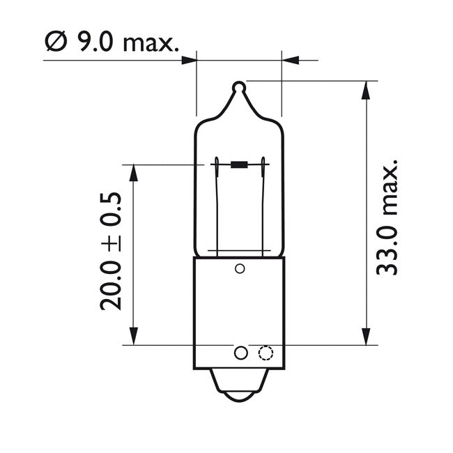 Philips Light Bulb H6w