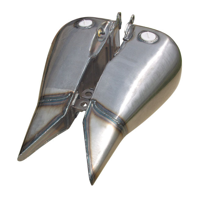 MCS Flatside Stretched Gas Tank, 5 Gallon – 1984–1999 Softail; 1985–1986 Fxwg