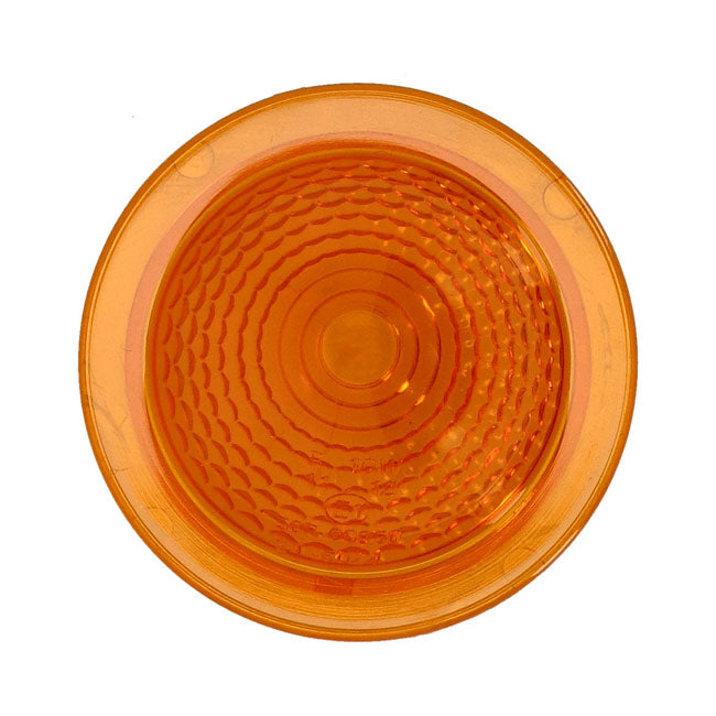MCS Replacement Lens for Pointed Bullet Lamps. Amber