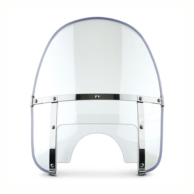 National Cycle Beaded Heavy Duty™ Windshield - Clear for 1949-1959 FL; 1987-2017 FL Softail…