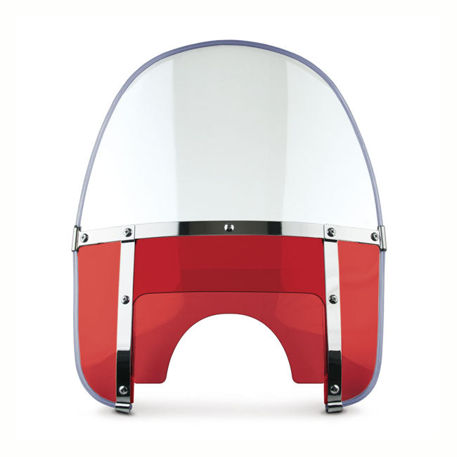 National Cycle Beaded Heavy Duty™ Windshield - Red for 1949-1959 FL; 1987-2017 FL Softail…