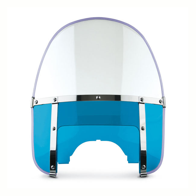 National Cycle Beaded Heavy Duty™ Windshield - Blue for 1960-1984 FL/H; 1987-1993 FLHS