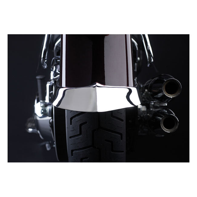 National Cycle Cast Rear Fender Tip. Chrome – 2001–2006 FLSTF