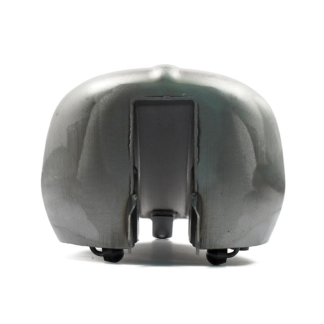 MCS Amen Style Ribbed Gas Tank, 2.35 Gallon – 2000–2005 Softail Carburetor Models