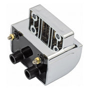 MCS Late OEM Style Ignition Coil. 12V, 4 Ohm. Chrome – 1980–1984 Shovel Big Twin; 1980–1984 XL…