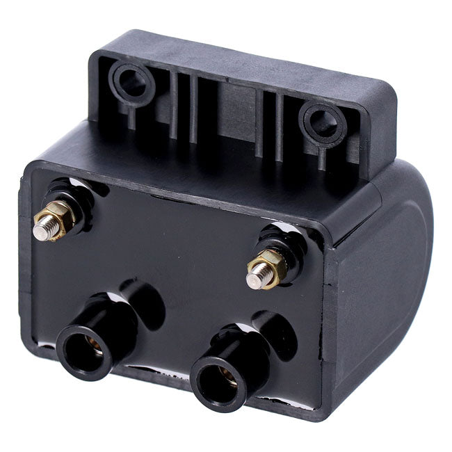 MCS Late OEM Style Ignition Coil. 12v, 4 Ohm. Black – 1980–1984 Shovel Big Twin; 1980–1984 XL…