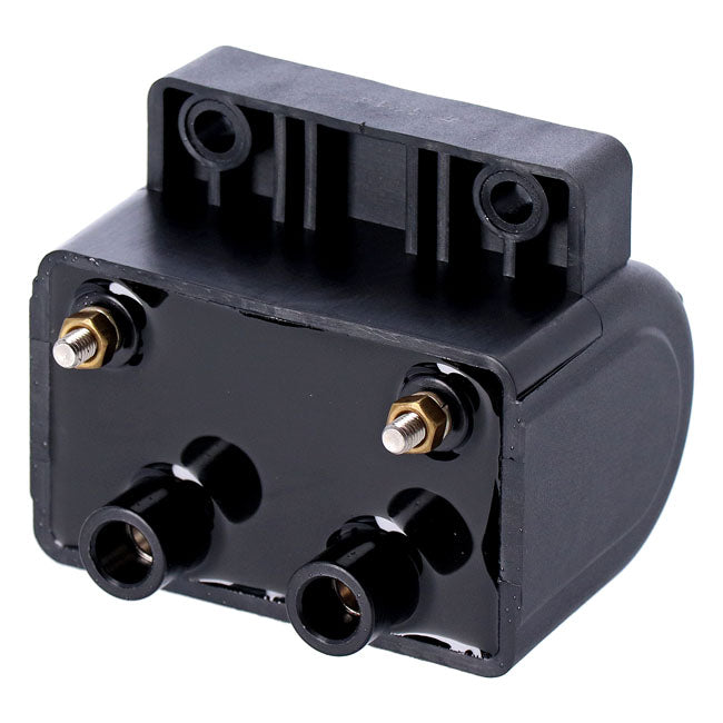 MCS Late OEM Style Ignition Coil. 12V, 5 Ohm. Black – 1965–1999 Big Twin; 1965–2003 XL…