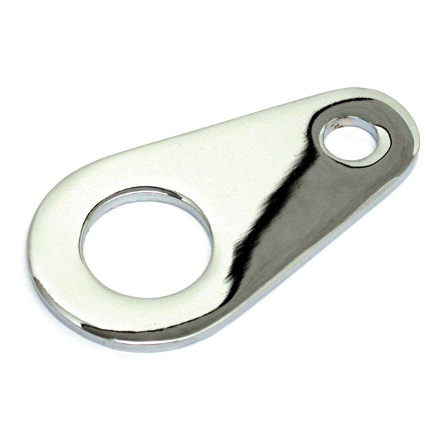 MCS Ignition Switch Bracket, Single Mount Hole. Chrome – 1978–1984 FXE; FXS; Custom Applications