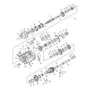 Jims Outer Bearing Race, Transmission Mainshaft. +.002" – L37-E77 4-Speed Big Twin