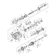 Jims Outer Bearing Race, Transmission Mainshaft. +.010" – L37-E77 4-Speed Big Twin