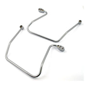 MCS Saddlebag Support Kit. Chrome – 2006–2017 Dyna