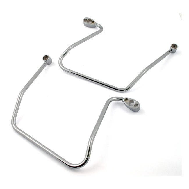 MCS Saddlebag Support Kit. Chrome – 2006–2017 Dyna