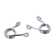 MCS Scissor Solo Seat Springs, Chrome 3"
