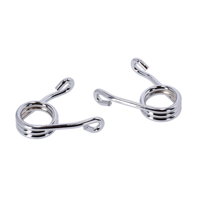 MCS Scissor Solo Seat Springs, Chrome 3"