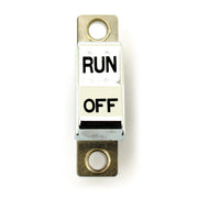 MCS Handlebar Rocker Switch, Run/Off. Chrome – 1972–1981 H-D
