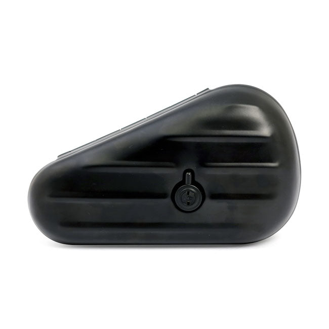 MCS Teardrop Tool Box Ribbed. Black