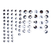 MCS Smoothtopps, Push-on Cover Set (76Pc). Chrome – 2006–2017 Dyna