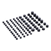 MCS Smoothtopps, Push-on Cover Set (86Pc). Black – 1999–2005 Dyna