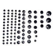 MCS Smoothtopps, Push-on Cover Set (87Pc). Black – 2000–2006 Softail