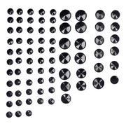 MCS Smoothtopps, Push-on Cover Set (77Pc). Black – 2004–2022 XL Sportster