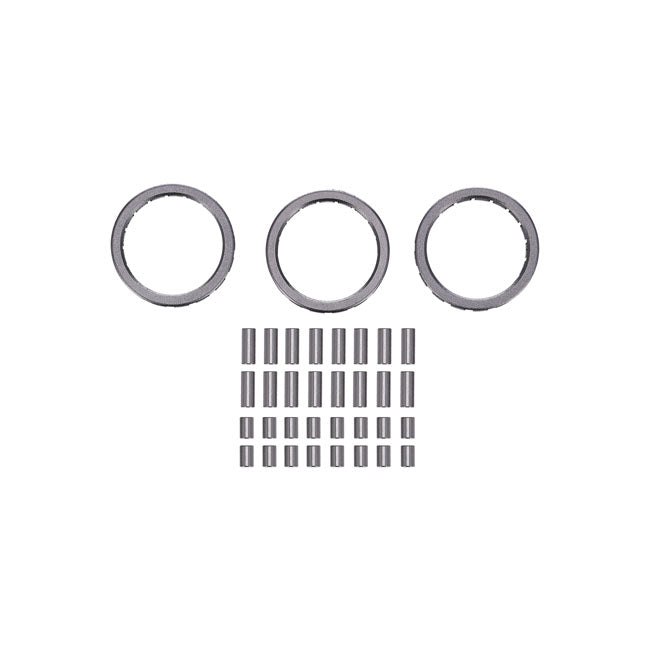 MCS L86-99 XL Connecting Rod Roller & Retainer Kit. Std – L1986–1999 XL Sportster